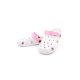 New Cartoon Couple Shoes Female Hole Shoes  Beach Sandals And Slippers-White