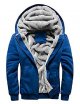 Men's Winter Sherpa Lined Zipper Fleece Hoodie Sweatshirt Jacket