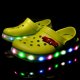 LED light shoes EVA slippers for Children 24-35 sizes